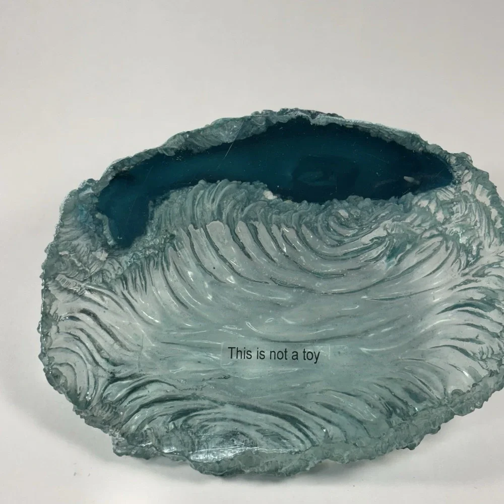 Vtg Dolphin Soap Dish Y2K Dolphin Themed Soap Dish Toothbrush, Holder Acrylic